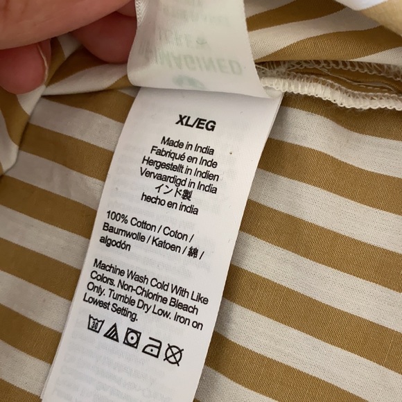 NWT JCrew Stripe Blouse - Picture 6 of 6